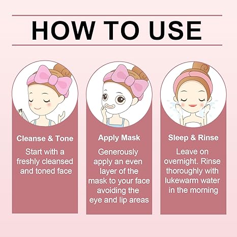 Pink Collagen Jelly Gel Sleeping Mask