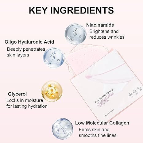 Pink Collagen Jelly Gel Sleeping Mask