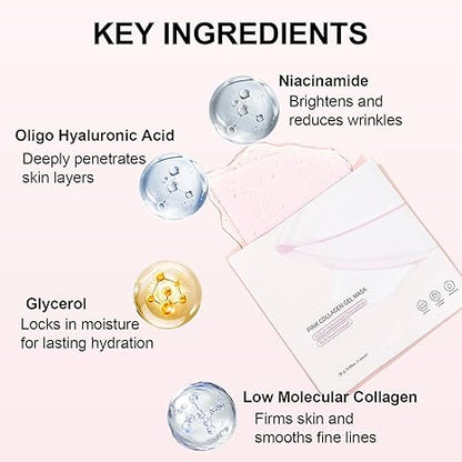 Pink Collagen Jelly Gel Sleeping Mask