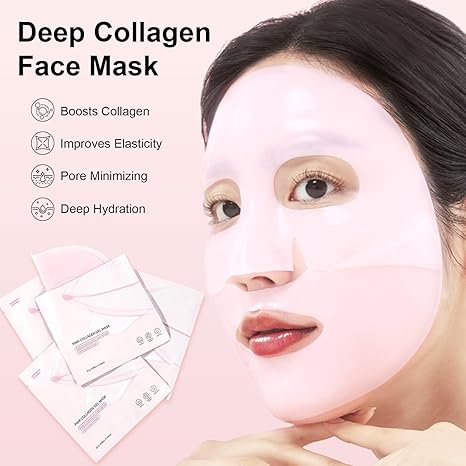 Pink Collagen Jelly Gel Sleeping Mask