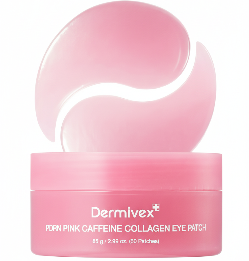 PDRN Pink Caffeine Collagen Eye Patches